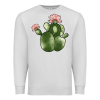 Dove Grey cactus Premium Sweatshirt - JahusDesignShop