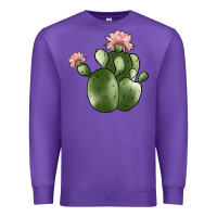 Purple cactus Premium Sweatshirt - JahusDesignShop