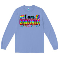 Colony Blue i am enough Long Sleeve Tee - Zillion Design Studio