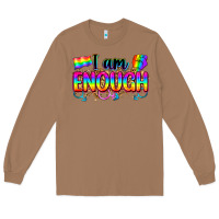 Toasted Coconut i am enough Long Sleeve Tee - Zillion Design Studio