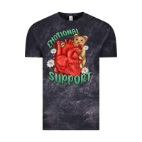 Cloud Black emotional support Vintage Tee - MaliasSmallBusiness