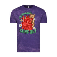Cloud Purple emotional support Vintage Tee - MaliasSmallBusiness