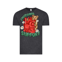 Vintage Black emotional support Vintage Tee - MaliasSmallBusiness