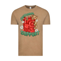 Vintage Coffee emotional support Vintage Tee - MaliasSmallBusiness