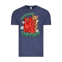 Vintage Denim emotional support Vintage Tee - MaliasSmallBusiness