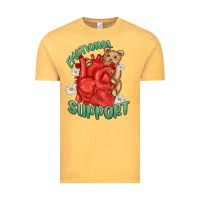 Vintage Mustard emotional support Vintage Tee - MaliasSmallBusiness