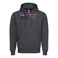 Smoke all american boy libbey glass Zipper Hoodie - HRA Design Shop