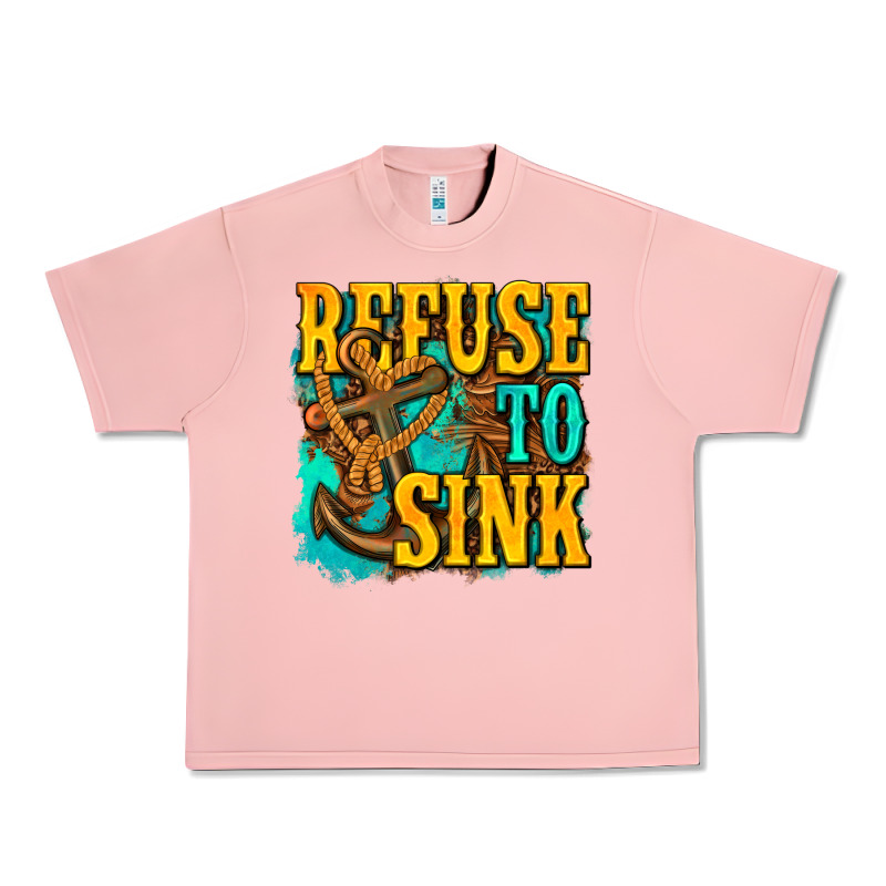 Refuse To Sink Western Urban Heavy Tee by texasbilliewilder | Teevron