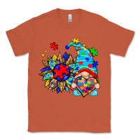 Copper autism sunflower gnome Classic Tee - Zillion Design Studio