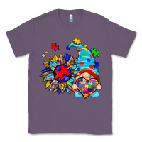 Lavender autism sunflower gnome Classic Tee - Zillion Design Studio