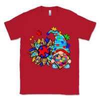 Red autism sunflower gnome Classic Tee - Zillion Design Studio