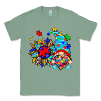 Sage autism sunflower gnome Classic Tee - Zillion Design Studio