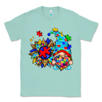 Seafoam autism sunflower gnome Classic Tee - Zillion Design Studio