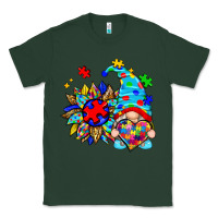 Sports Green autism sunflower gnome Classic Tee - Zillion Design Studio