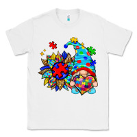 White autism sunflower gnome Classic Tee - Zillion Design Studio