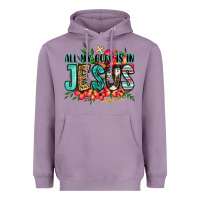 Lavender all my hope is in jesus Heavyweight Hoodie - Jasminsmagicworld