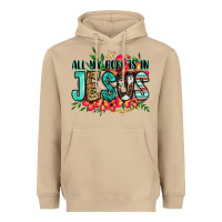 Mushroom all my hope is in jesus Heavyweight Hoodie - Jasminsmagicworld
