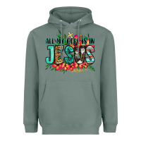 All My Hope Is In Jesus Heavyweight Hoodie | Teevron