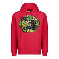 Cardinal one lucky mama Premium Hoodie - MaliasSmallBusiness