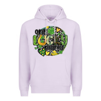 Lilac one lucky mama Premium Hoodie - MaliasSmallBusiness