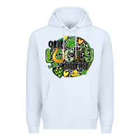 White one lucky mama Premium Hoodie - MaliasSmallBusiness