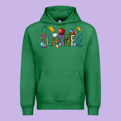 Easter Teacher Urban Hoodie Designed By Nancycooperartshop
