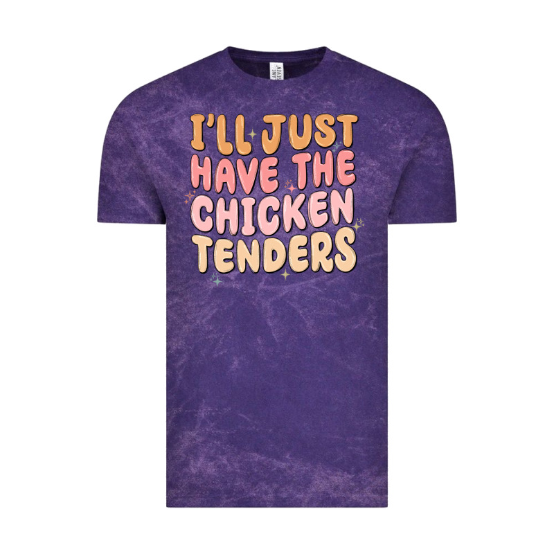 I'll Just Have The Chicken Tenders Vintage Tee by MaliasSmallBusiness | Teevron