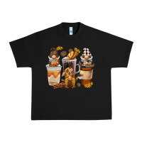 Black Coffee gnome Urban Heavy Tee - BarkalooDesign