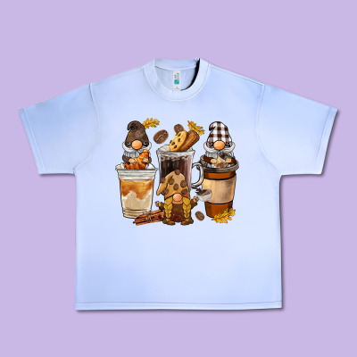 Coffee Gnome Urban Heavy Tee Designed By Barkaloodesign