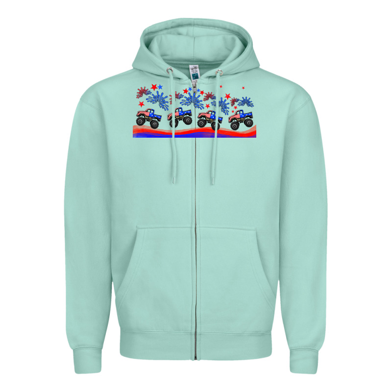 American Truck Libbey Glass Zipper Hoodie by HRA Design Shop | Teevron
