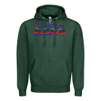 Sports Green american truck libbey glass Zipper Hoodie - HRA Design Shop