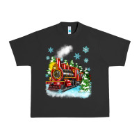 Pigment Black christmas polar express Urban Heavy Tee - Zillion Design Studio