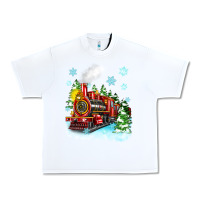 White christmas polar express Urban Heavy Tee - Zillion Design Studio