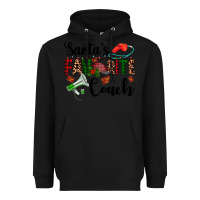 Black santa's favorite coach Heavyweight Hoodie - AdoDesignShop