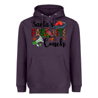 Plum santa's favorite coach Heavyweight Hoodie - AdoDesignShop
