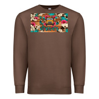 Chestnut bus driver school bus cowhide license plate Premium Sweatshirt - Artiststas