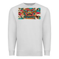 Dove Grey bus driver school bus cowhide license plate Premium Sweatshirt - Artiststas