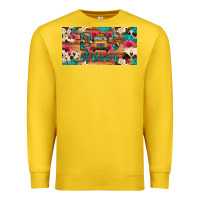 Lemon bus driver school bus cowhide license plate Premium Sweatshirt - Artiststas