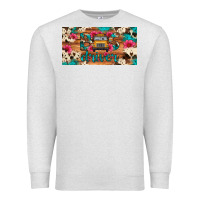 Oatmeal Heather bus driver school bus cowhide license plate Premium Sweatshirt - Artiststas