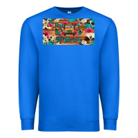 True Royal bus driver school bus cowhide license plate Premium Sweatshirt - Artiststas