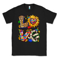 Black autism love Classic Tee - Zillion Design Studio