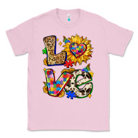 Bubblegum Pink autism love Classic Tee - Zillion Design Studio