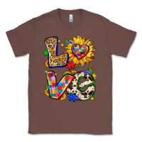 Chestnut autism love Classic Tee - Zillion Design Studio