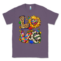Lavender autism love Classic Tee - Zillion Design Studio