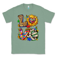 Sage autism love Classic Tee - Zillion Design Studio