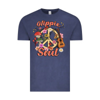 Vintage Denim hippie soul Vintage Tee - MaliasSmallBusiness