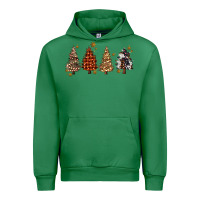 Emerald howdy christmas trees Urban Hoodie - MaliasSmallBusiness