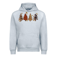 Heather Grey howdy christmas trees Urban Hoodie - MaliasSmallBusiness