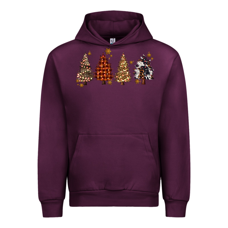 Howdy Christmas Trees Urban Hoodie by MaliasSmallBusiness | Teevron