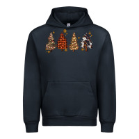 Navy howdy christmas trees Urban Hoodie - MaliasSmallBusiness